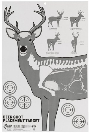 Allen Company Ez Aim Deer Vitals Corrugated Target 23x25