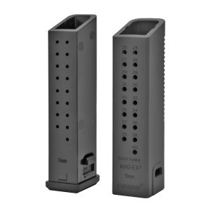 Kriss USA KVA-MX2K90BL01 9MM 40rd Magazine Extension Black 3-Pack