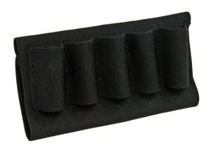 Blackhawk 74SH02BK Shotgun Butt Stock Shell Holder 5 Elastic Loops