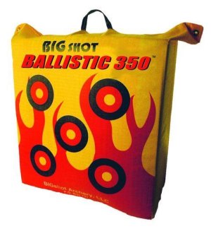 Big Shot 101 Ballistic 350 Bag Target, 24"x24", 350 FPS, HD Face, Weatherproof