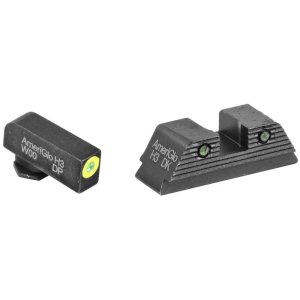 AmeriGlo Trooper GL-821 Green Front Sight LumiGreen Glock Gen 5