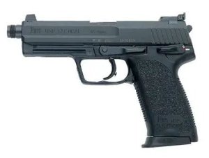 HK 81000349 USP Tactical V1 9mm Luger Caliber with 4.86" Threaded...