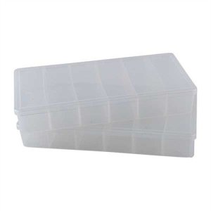 Brownells Storage Bin 6 Compartment 8.25"x4.25"x1.25" 2-Pack
