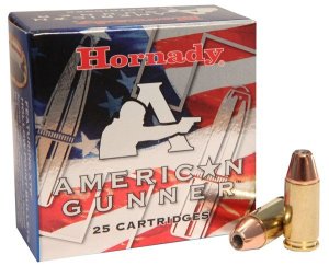 Hornady 90224 American Gunner 9mm +P Luger 124 gr XTP Hollow Point 25 Rds