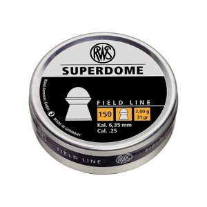 Umarex USA RWS Superdome 0.25 Caliber Diabolo Pellets 31 Grain 150-Pack