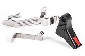 ZEV Technologies Flat Face Trigger Kit for Glock Gen5 Black/Red