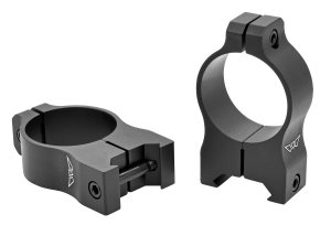 Warne V415M Vapor Scope Rings Matte Black 30mm High 0 MOA Aluminum