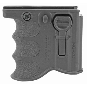 FAB Defense FX-MG20B MG-20 Foregrip Mag Carrier Black Polymer 1913 Rail