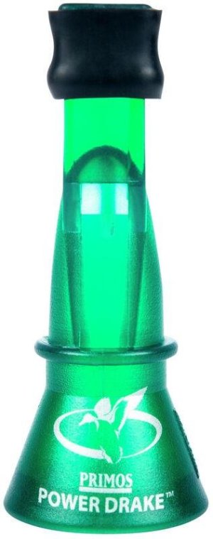 Primos Power Drake & Duck Whistle Duck Call - Increased Volume - Reproduces 5 Duck Species - Includes Lanyard Loop