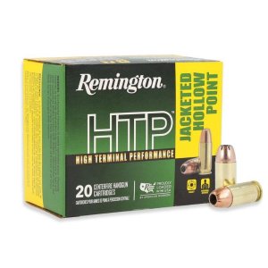 Remington HTP 45 Auto, 230gr JHP Ammo, Pack of 20 Rounds