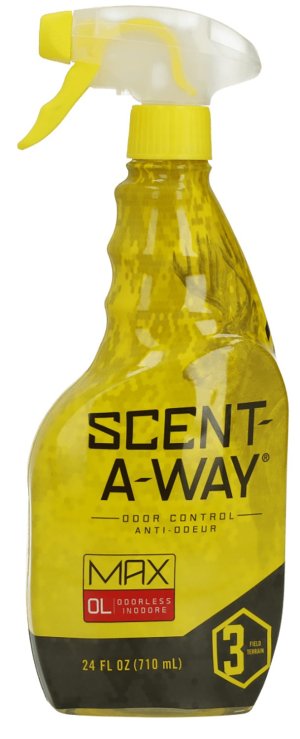 Hunters Specialties Scent-A-Way Max 100083 24 oz Odorless Spray