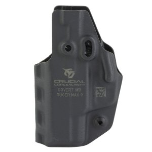 Crucial Concealment Covert 1205 Kydex IWB Holster Black Ruger Max-9