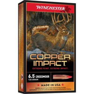 Winchester X65CLF 6.5 Creedmoor 125 Grain Lead Free Copper Impact 20 in Box