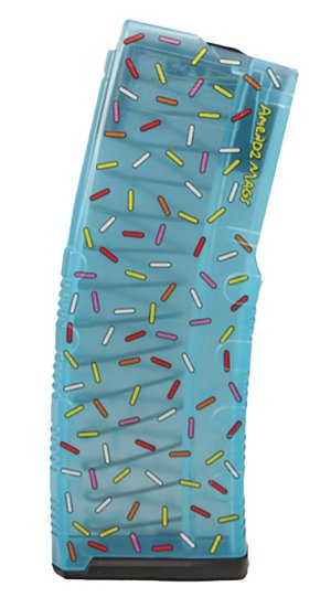 Amend2 MOD-C Sprinkle Donut 5.56 NATO 30rd AR-15 Teal Sprinkles 1: A 2: