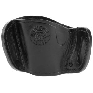 Bulldog MLBM Molded OWB Black Leather Belt Slide Holster Right Hand