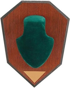 Allen Company 562 Antler Mounting Kit Green Wood Grain Laminate