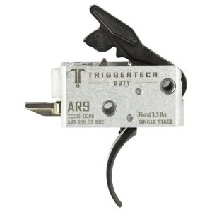 TriggerTech AR-9 Duty Curved Trigger 3.5 lb Single-Stage AH9-SDB-33-NNC