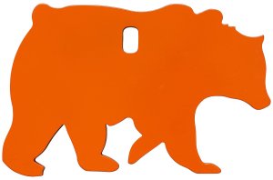 Champion 44924C Impact Steel Animal Targets 4 Pack for .22 Rimfire