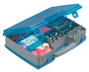 PLANO 1715 Double-Sided Tackle Case 16-26 Compartments 11.25x8.38x3In