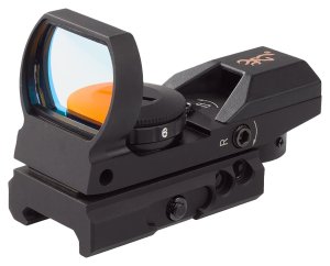 Browning Buck Mark Black Anodized 1x 3 MOA Red Multi Reticle Reflex Sight