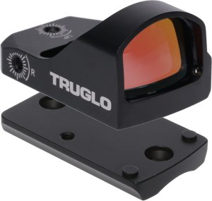 TRUGLO Tru-Tec Micro Red Dot Sight TG8200B3 1x 3 MOA Matte Black