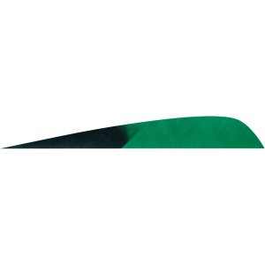 Gateway Parabolic Feathers Kuro Green 4 In LW 50 Pack 400LPKGN-50