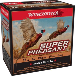 Winchester X123PH4 Super Pheasant Magnum High Brass 12GA 3.00 In