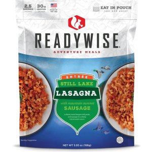 ReadyWise RW05-005 Still Lake Lasagna Sausage 2.5 Servings Resealable