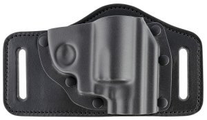 Galco TacSlide TS224B OWB Holster Black Kydex/Leather Right Hand