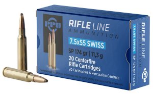 Prvi Partizan PP7SS 7.5x55mm Swiss 174gr Soft Point 20/Box Ammo