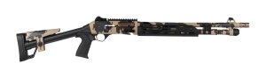 Panzer Arms PAM4CSSFCTMFSS M4 Speed Pro 12 Gauge Semi-Auto 3" 5+1 18.50" FDE Scorpion Camo w/Titanium Accents Ported Barrel & Aluminum Receiver w/Picatinny Rail, M-LOK Handguard, FDE Scorpion Camo Ske