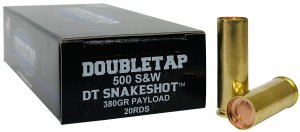 DoubleTap 500SWSS2 500 S&W Mag 380gr Snake Shot Ammo 20 Rounds