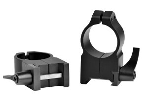 Warne 203LM Maxima 1" QD Extra High Matte Rings