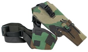 Cole-Tac VW216 Varmint Wrangler Pistol Holder M81 Woodland Left Hand
