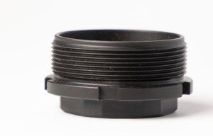 HUXWRX 2550 Stiction Lock Compensator 9MM 1/2x28 Steel Black