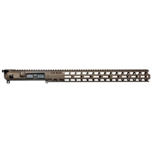 Radian R0612 AR-15 Upper & 17" MLOK Handguard, Cerakote Brown Finish