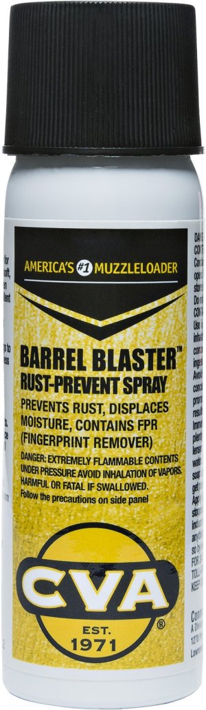 CVA AC1753 Barrel Blaster Rust Prevent Spray 6 oz for Muzzleloading Rifles