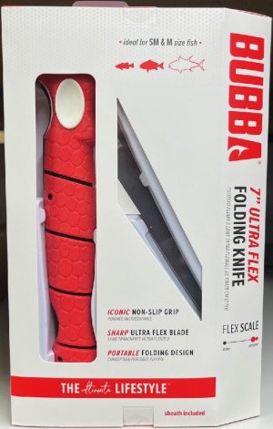 Bubba Blade 1197987 7 Inch Ultra Flex Folding Knife