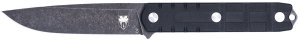 CobraTec CTOWBLKDNS Outdoor Warrior 4.5" D2 Steel Drop Point Knife