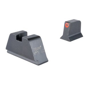 Trijicon GL201C601138 Suppressor Height Sights for Glock Standard Frame