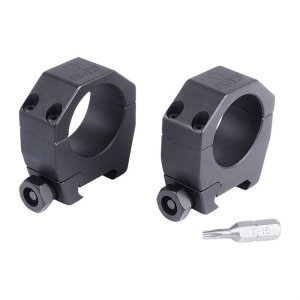 EGW Keystone 30mm Scope Rings 0.990" Medium Black 62101