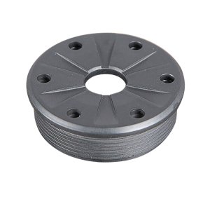 SilencerCo Hybrid Front End Cap 9mm Steel Black