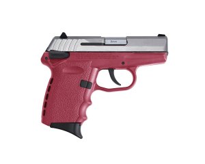 SCCY INDUSTRIES CPX-1 9mm 3.1" 10rd Pistol w/ Crimson Trace CTS-1500 Red Dot - Red / Stainless