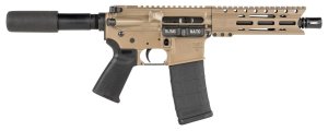 DIAMONDBACK DB15 5.56x45mm NATO 7in 30rd FDE Semi-Auto AR Pistol DB1912K061