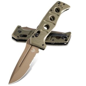 Benchmade 2750SFE-2 Adamas 3.8" OD Green G10 Scales AU/FDE/PS