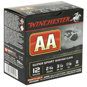 Winchester Ammo AASC128 AA Super Sport Sporting Clay 12Gauge 2.75" 1...