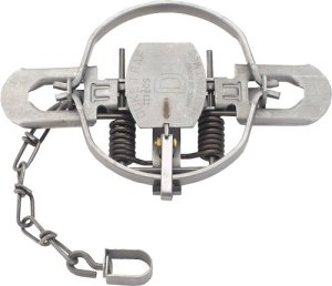 Duke Traps 0475 #1 3/4 Coil Spring Trap, Steel, Case of 12