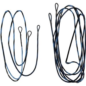 First String 5A25-AA-0110156 Genesis String & Cable Set Light Blue/Black