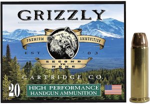 GRIZZLY GC38SP3 .38 SPECIAL 148gr Jacketed Hollow Point 20Rd