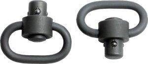 Grovtec GTSW105 Heavy Duty Push Button Swivels 1" Black Nitrided